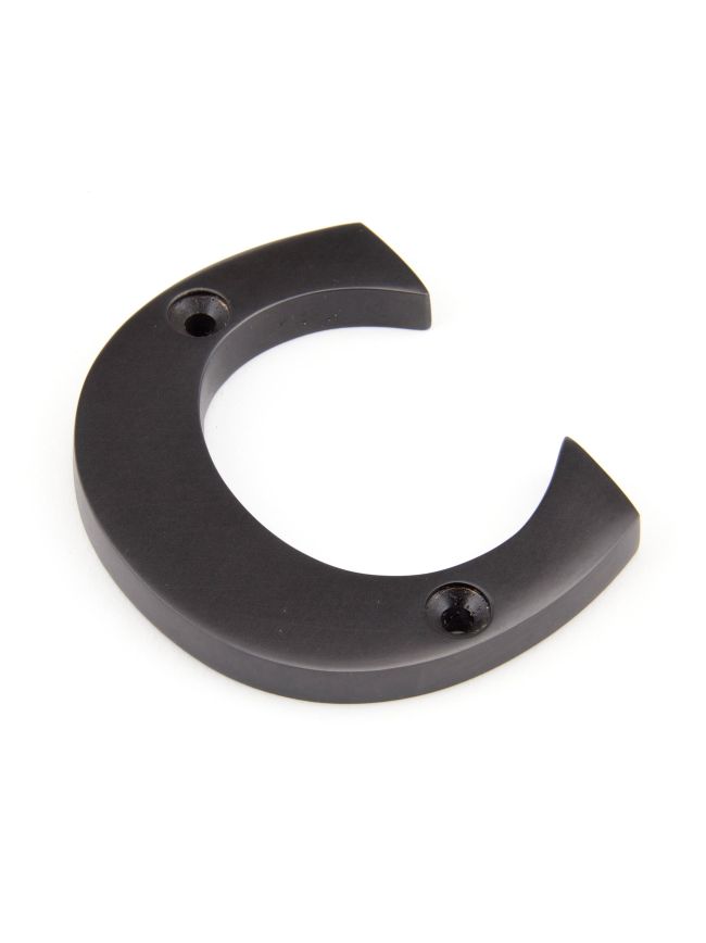 Aged Bronze Letter C