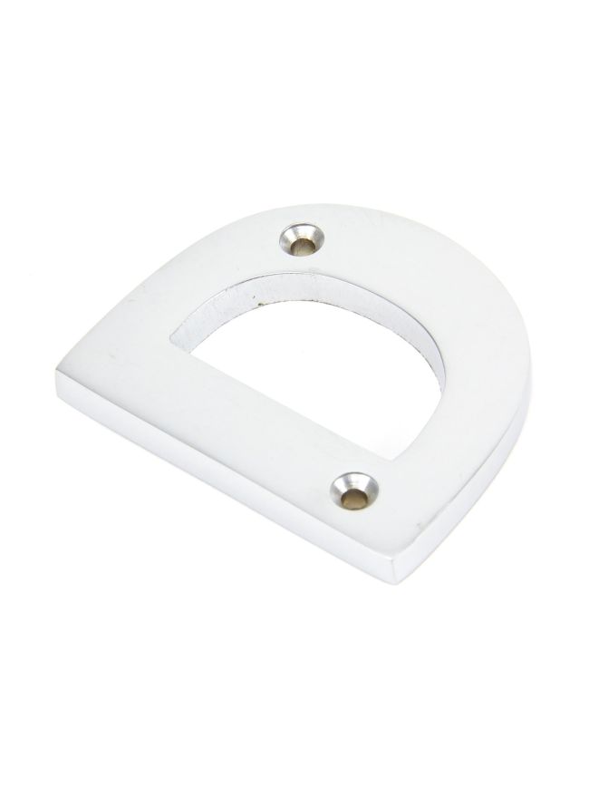 Satin Chrome Letter D