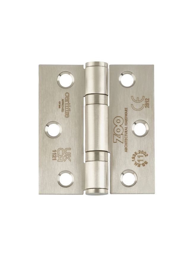 Zoo Hardware Grade 11 hinge - Satin Stainless