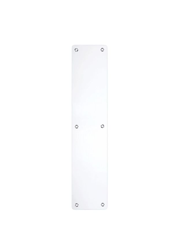 Zoo Hardware Finger Plate - Polished Stainless