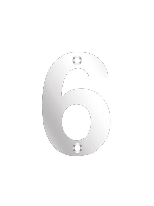 Zoo Hardware Numerals - Stainless Steel