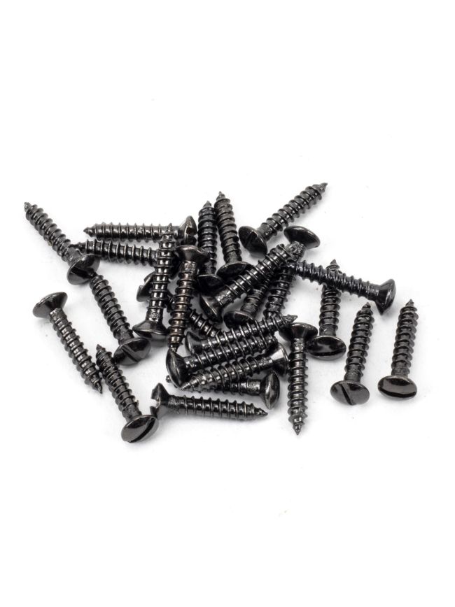 Dark Stainless Steel 4x¾" Countersunk Raised Head Screw (25)