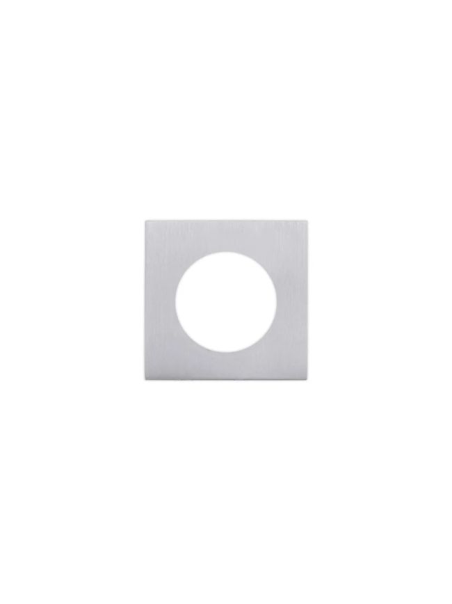 Zoo Hardware Spare square rose pack (1 pair) - Satin