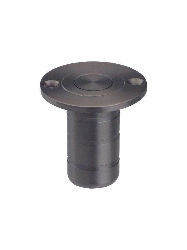 Zoo Hardware Dust Socket for Flush Bolts - Wood 20mm dia. x 38mm - PVD Black