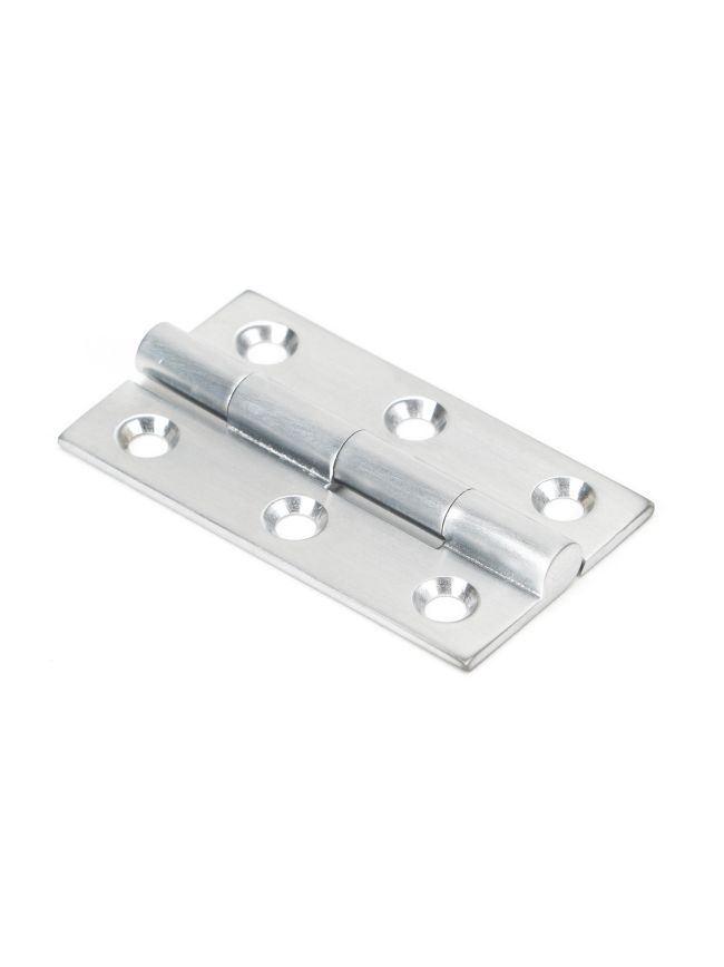 Satin Chrome 2" Butt Hinge (pair)