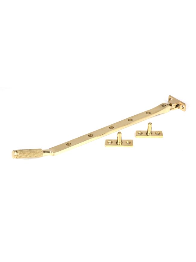 Polished Brass 12" Brompton Stay