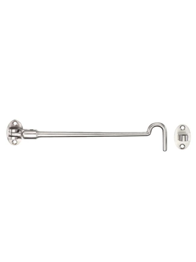 Zoo Hardware Cabin Hook - 200mm - Satin Stainless