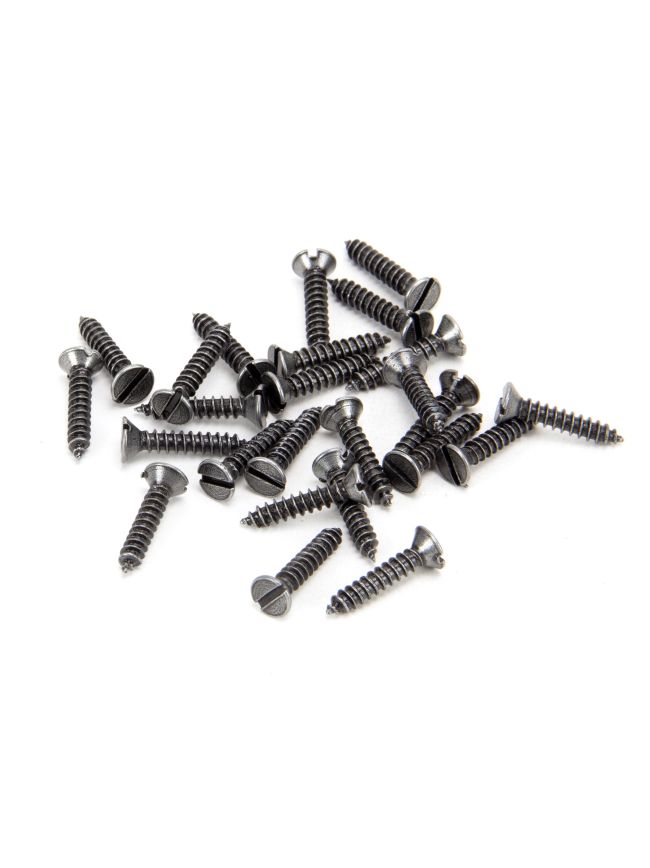 Pewter 6 x 3/4" Countersunk Screws (25)