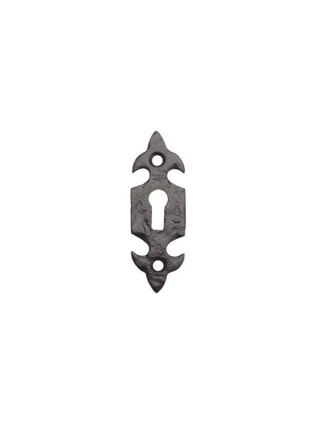 Zoo Hardware Fleur De Lys Escutcheon - Standard - 3" - Black