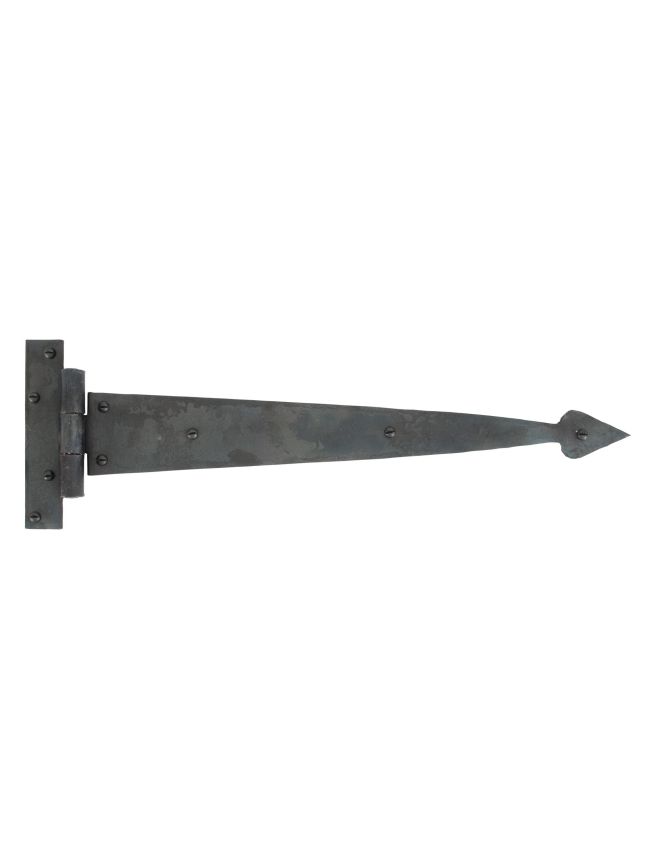 Beeswax 15" Arrow Head T Hinge (pair)