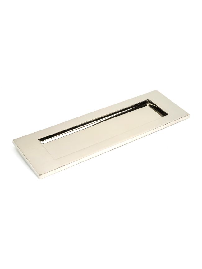 Polished Nickel Large Letter Plate
