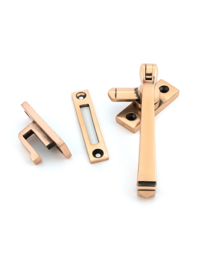 Polished Bronze Locking Avon Fastener