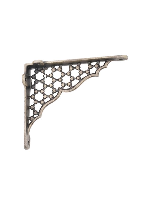 Honeycomb Shelf Bracket Matt Antique (Sold in Pairs)