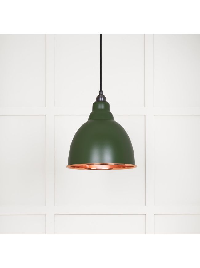 Smooth Copper Brindley Pendant in Heath