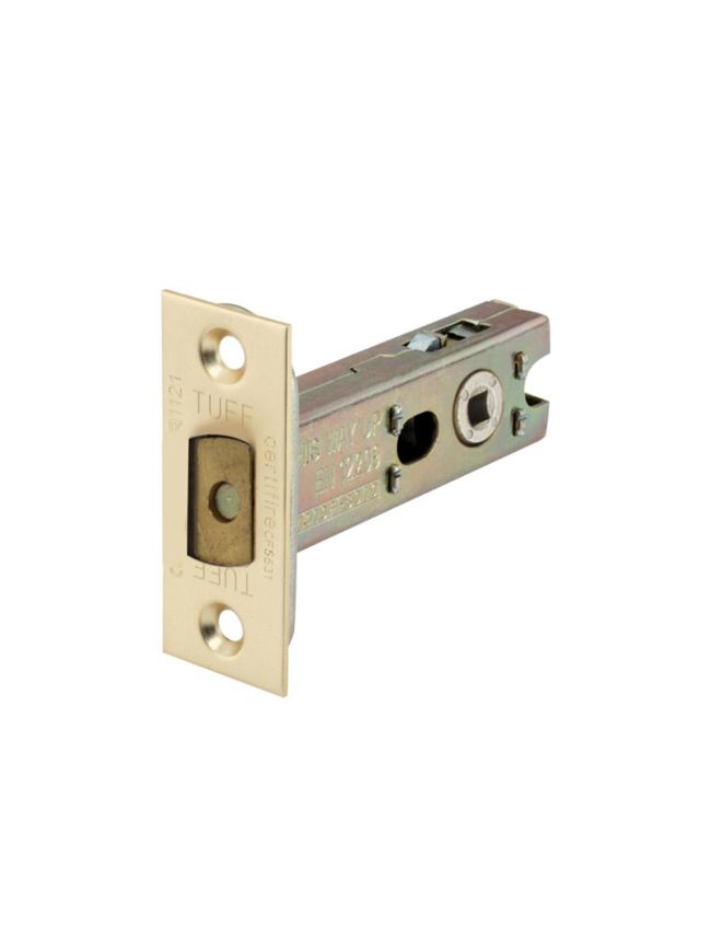3" Tubular Dead Bolt - Satin Brass