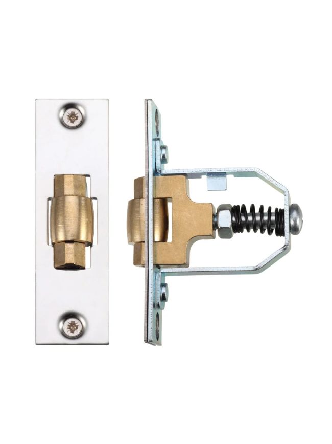 Zoo Hardware Adjustable Roller Latch - Polished Stainless
