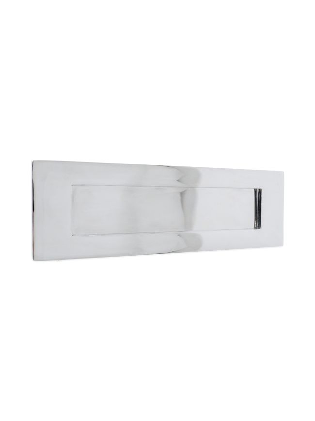 Victorian Letter Plate 250mm Polished Chrome