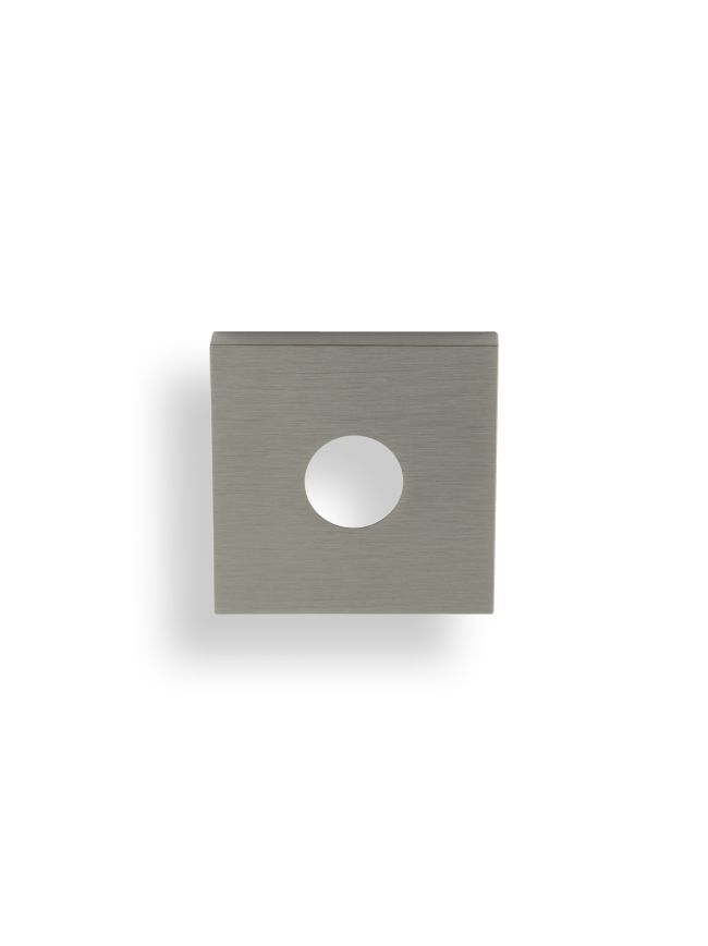 Valli Square Rosette Cover Pack - Satin Nickel PVD
