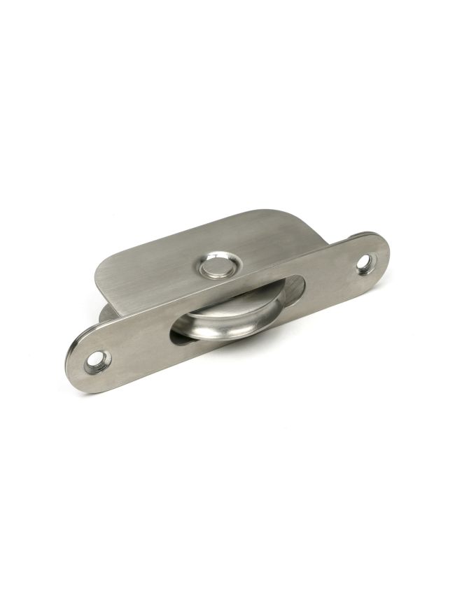 Satin Marine SS (316) Radiused Sash Pulley 75kg