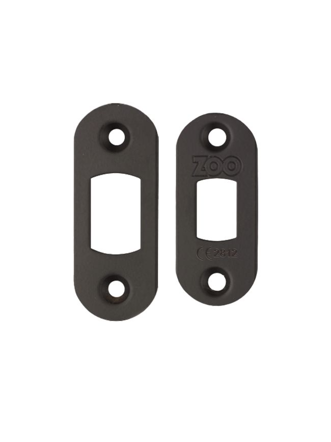 Zoo Hardware Spare Radius Acc Pk for Heavy Duty Tubular Deadbolts - Black