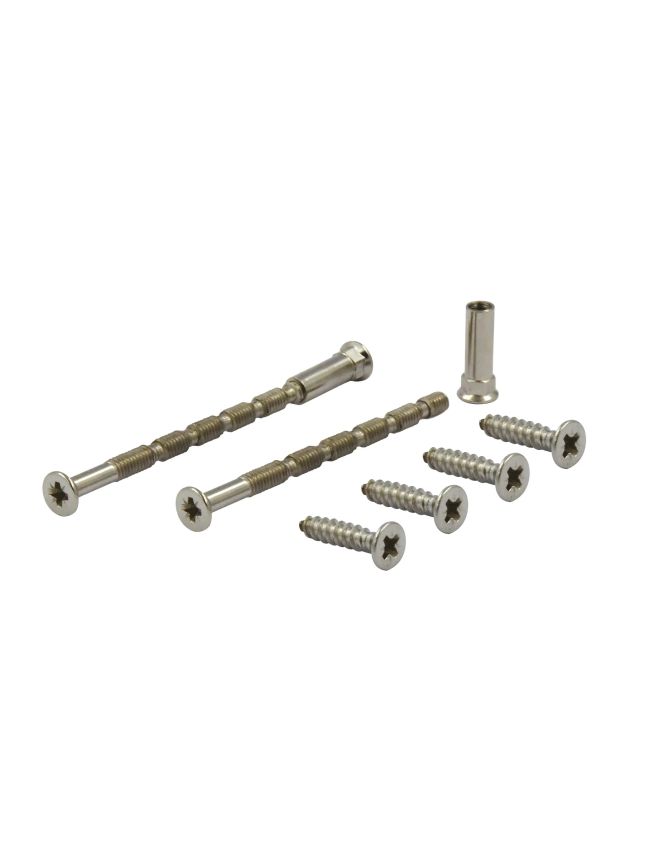 Zoo Hardware Spare Fixing Pack - suitable for ZCS and ZCS2 Levers - Stainless Steel