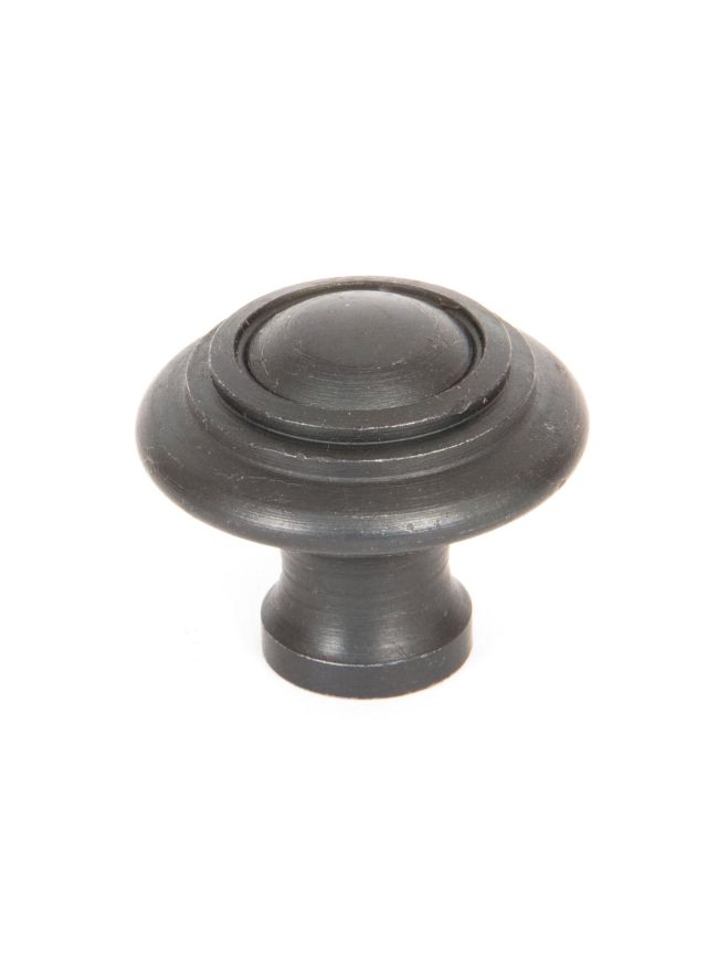 Beeswax Ringed Cabinet Knob - Small