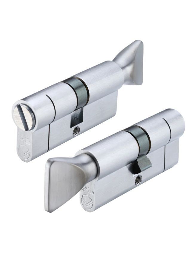 Zoo Hardware V5 Cylinder with coin release - Satin