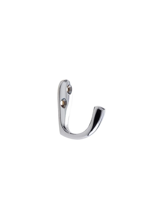 Zoo Hardware Single Robe Hook - Chrome