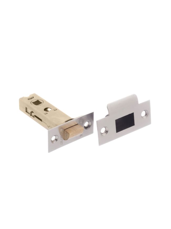 Atlantic Heavy Duty Bolt Through Tubular Latch 3" - Satin Nickel
