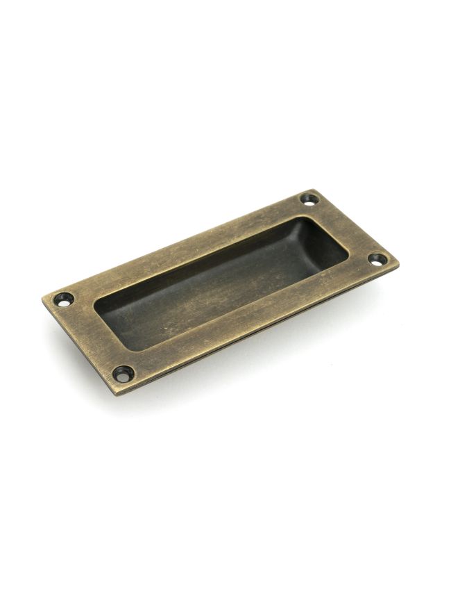 Burnished Brass Flush Handle