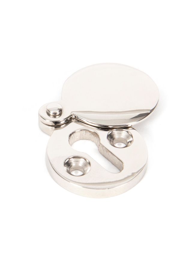 Polished Nickel 30mm Round Escutcheon