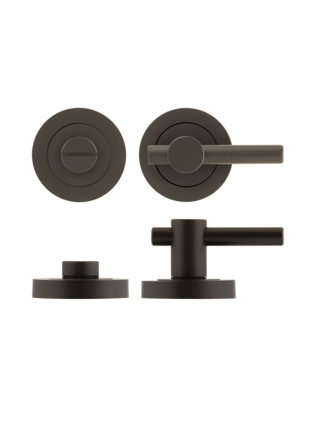 Jedo Dark Bronze Easy Thumb Turn & Lock - By Frelan Hardware - JV856DB