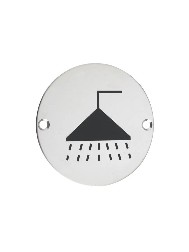 Zoo Hardware Shower - 76mm dia - Stainless Steel