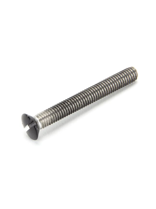 Black SS M5 x 40mm CS RH Bolt (1)