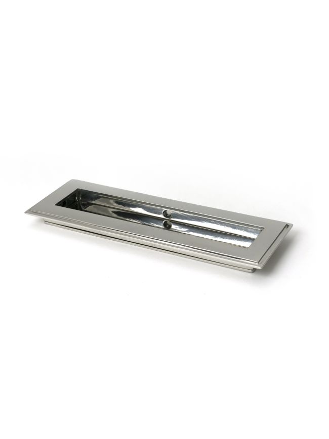 Polished Marine SS (316) 175mm Art Deco Rectangular Pull