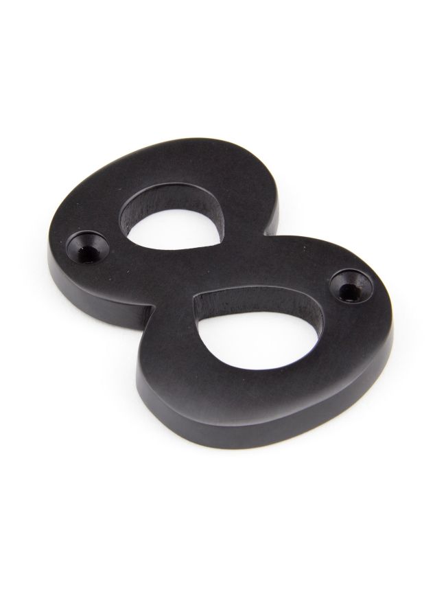 Aged Bronze Numeral 8