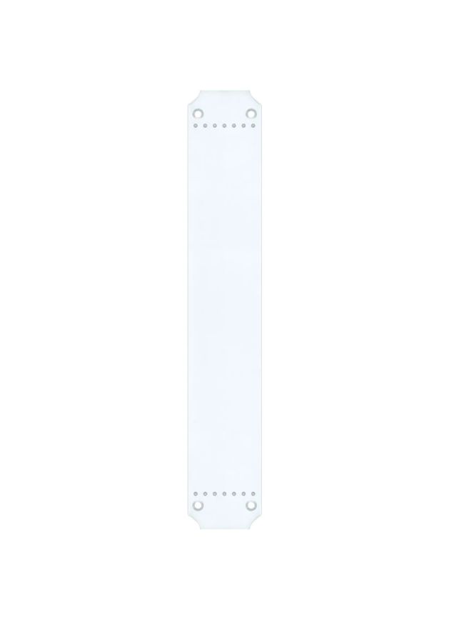 Zoo Hardware Art Nouveau fingerplate - Polished Chrome