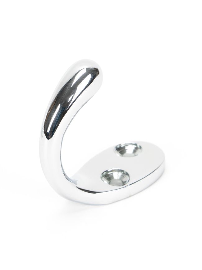 Polished Chrome Celtic Single Robe Hook