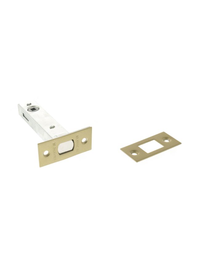 Atlantic Tubular Deadbolt 4" - Satin Brass