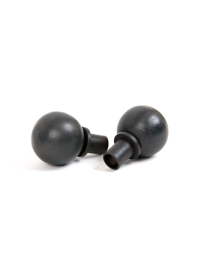 Beeswax Ball Curtain Finial (pair)