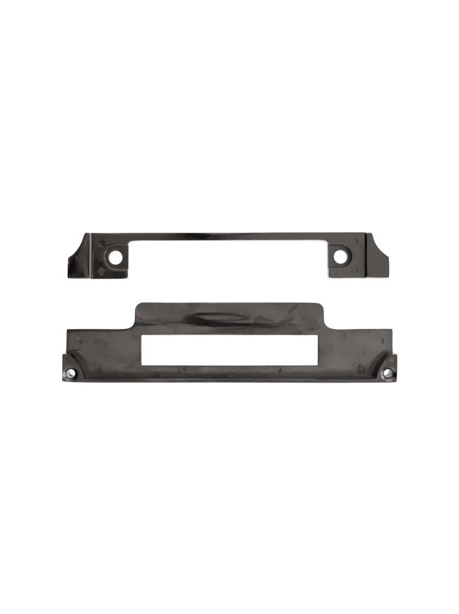 Atlantic Euro Sashlock Rebate Kit for 45mm+ doors - Black Nickel