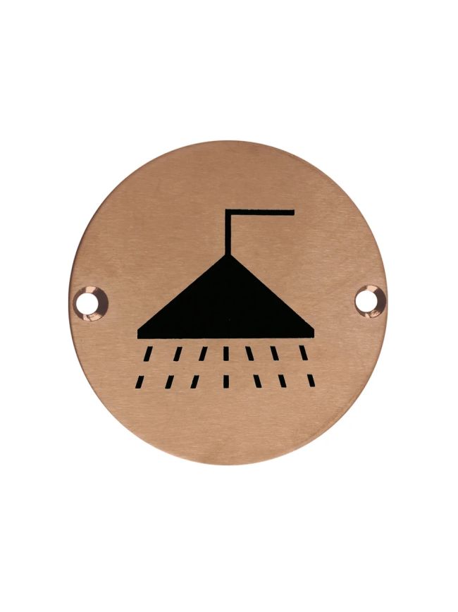 Zoo Hardware Shower - 76mm dia - PVD Bronze