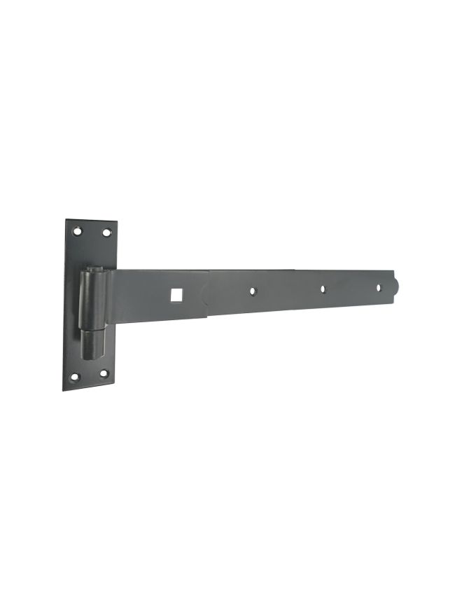 Hook and Band Hinge - Straight 18" - 450mm Black