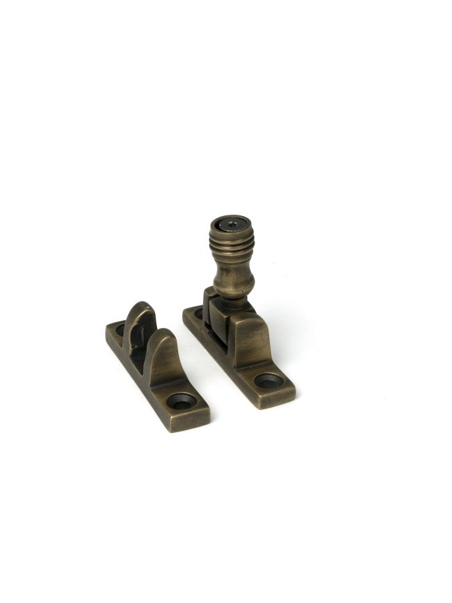Burnished Brass Prestbury Brighton Fastener - Narrow (Square)