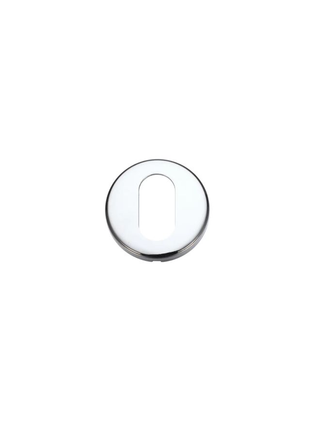 Zoo Hardware Oval profile escutcheon - Chrome