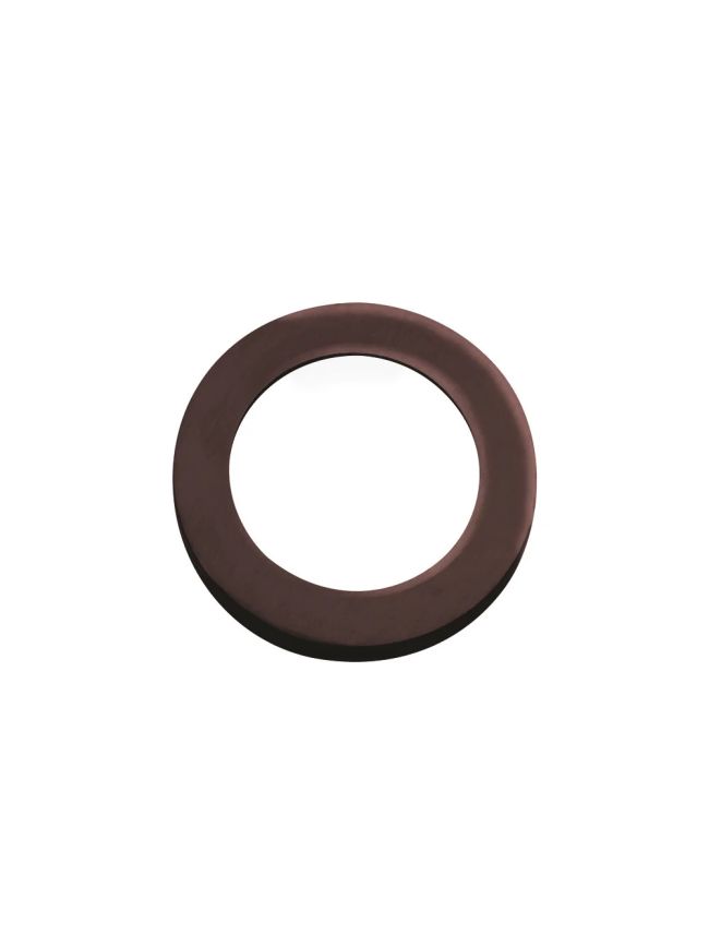 Zoo Hardware Spare round rose (turn & release) - Etna Bronze