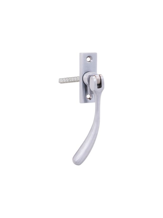 Peardrop Espag Locking Fastener (LH) Satin Chrome