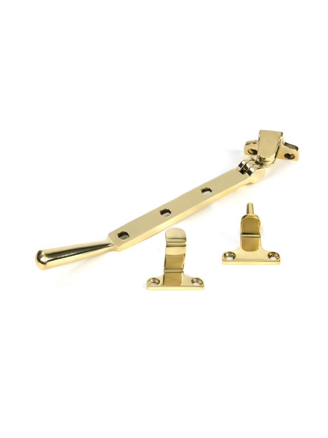 Polished Brass 8" Newbury Stay (Steel Window)