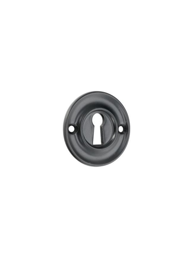 Slimline Standard Escutcheon Matt Black