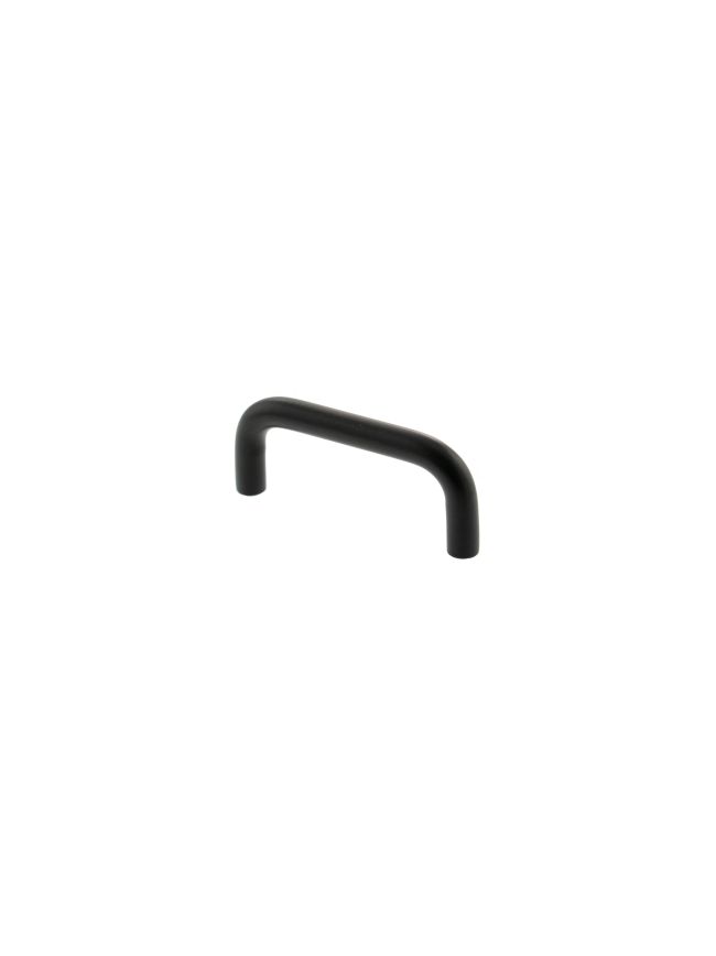 Atlantic D Cabinet Pull Handle 65mm x 10mm - Matt Black
